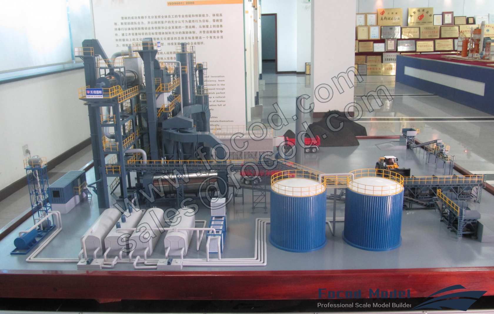 custom made model of Industrial Equipment